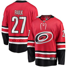 Load image into Gallery viewer, Justin Faulk Carolina Hurricanes Player Swingman Jersey