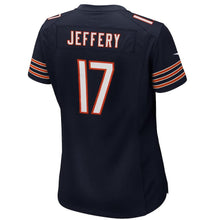 Load image into Gallery viewer, Girls Youth Chicago Bears Alshon Jeffery Nike Navy Blue Game Jersey