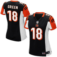 Load image into Gallery viewer, Girls Youth Cincinnati Bengals AJ Green Nike Black Game Jersey