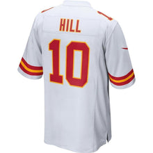 Load image into Gallery viewer, Kansas City Chiefs Tyreek Hill White Jersey 2018 - 2019