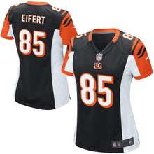 Load image into Gallery viewer, Girls Youth Cincinnati Bengals Tyler Eifert Nike Black Game Jersey