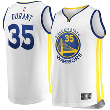Load image into Gallery viewer, Kevin Durant Golden State Warriors White Swingman Jersey 2018 - 2019