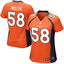 Load image into Gallery viewer, Girls Youth Denver Broncos Von Miller Nike Orange Game Jersey