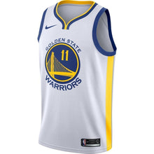 Load image into Gallery viewer, Klay Thompson Golden State Warriors White Swingman Jersey 2018 - 2019