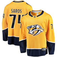 Load image into Gallery viewer, Juuse Saros Nashville Predators Player Swingman Jersey