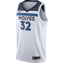 Load image into Gallery viewer, Karl-Anthony Towns Minnesota Timberwolves White Swingman Jersey 2018 - 2019
