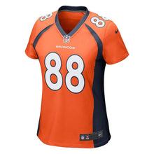 Load image into Gallery viewer, Girls Youth Denver Broncos Demaryius Thomas Nike Orange Game Jersey