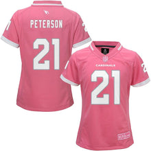 Load image into Gallery viewer, Girls Youth Arizona Cardinals Patrick Peterson Pink Bubble Gum Jersey