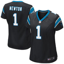 Load image into Gallery viewer, Girls Youth Carolina Panthers Cam Newton Nike Black Game Jersey