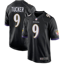 Load image into Gallery viewer, Justin Tucker Baltimore Raven American football jersey