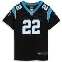 Load image into Gallery viewer, Girls Youth Carolina Panthers Christian McCaffrey Nike Black Game Jersey