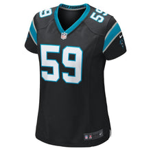 Load image into Gallery viewer, Girls Youth Carolina Panthers Luke Kuechly Nike Black Game Jersey