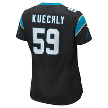 Load image into Gallery viewer, Girls Youth Carolina Panthers Luke Kuechly Nike Black Game Jersey