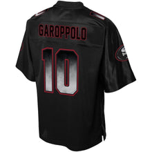 Load image into Gallery viewer, Jimmy Garoppolo San Francisco 49ers Pro Line Smoke Fashion Jersey – Black 2018/2019