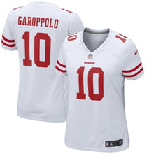 Load image into Gallery viewer, Jimmy Garoppolo San Francisco 49ers Women's Team Color Game Jersey – White 2018/2019