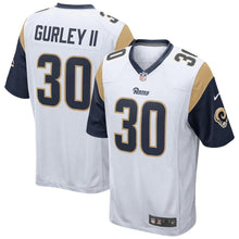Load image into Gallery viewer, LOS ANGELES RAMS SUPER BOWL TODD GURLEY II NAVY JERSEY 2018 - 2019