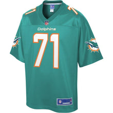 Load image into Gallery viewer, Josh Sitton Miami Dolphins Pro Line Team Player Jersey – Aqua 2018/2019