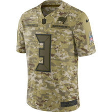 Load image into Gallery viewer, Jameis Winston Tampa Bay Buccaneers Salute to Service Limited Jersey – Camo 2018/2019
