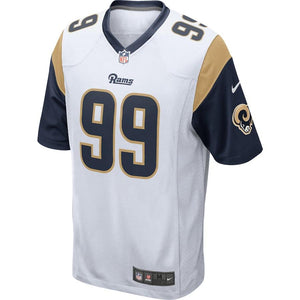 AARON DONALD LOS ANGELES RAMS SUPER BOWL PLAYER GAME JERSEY – WHITE