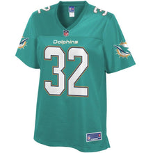 Load image into Gallery viewer, Kenyan Drake Miami Dolphins Pro Line Women's Player Jersey - Aqua 2018/2019