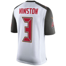 Load image into Gallery viewer, Jameis Winston Tampa Bay Buccaneers Speed Machine Limited Player Jersey - White 2018/2019