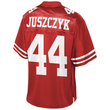 Load image into Gallery viewer, Kyle Juszczyk San Francisco 49ers Pro Line Team Player Jersey – Scarlet 2018/2019