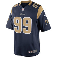 Load image into Gallery viewer, AARON DONALD LOS ANGELES RAMS SUPER BOWL JERSEY - NAVY