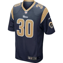 Load image into Gallery viewer, LOS ANGELES RAMS SUPER BOWL TODD GURLEY II NAVY JERSEY 2018 - 2019
