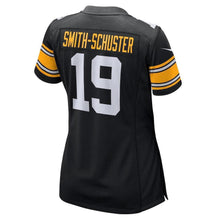 Load image into Gallery viewer, JuJu Smith-Schuster Pittsburgh Steelers Women's Game Jersey – Black 2018/2019